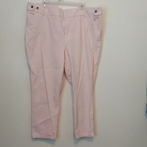 Ava & Viv Pink Ankle Pants